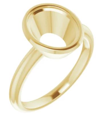 Oval Bezel Ring