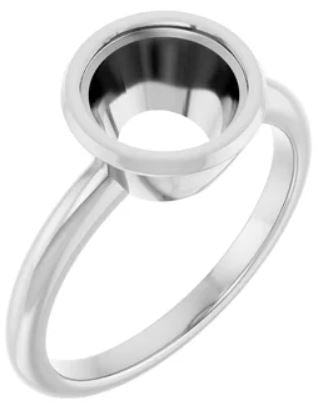 Round Bezel Ring