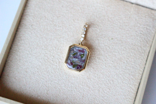 Emerald Pendant Necklace
